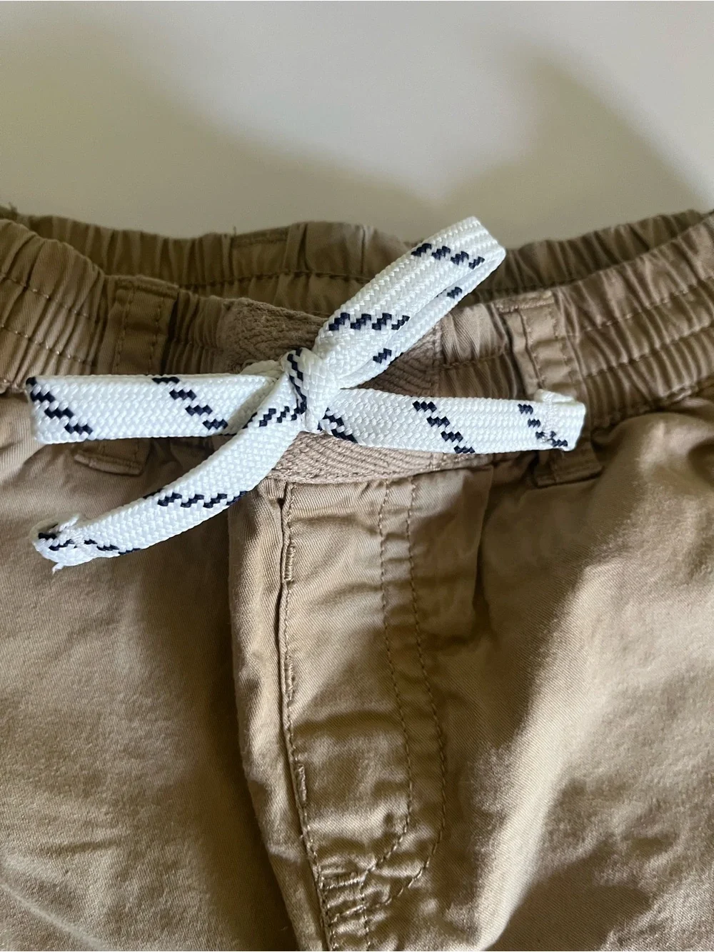 Ralph Lauren Kids Drawstring Khaki Cargo Short